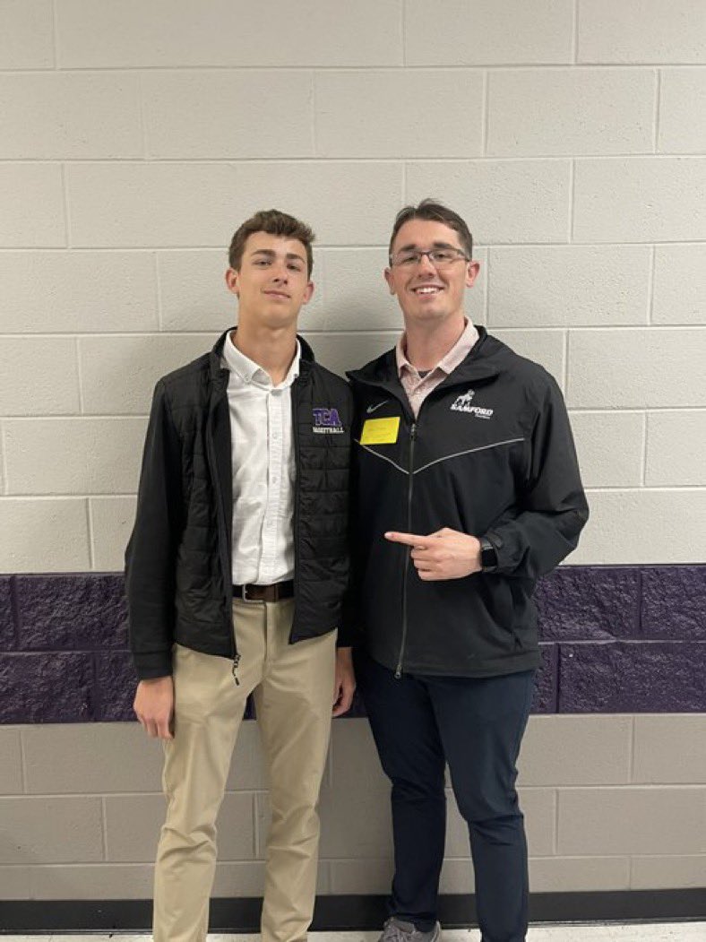 Thanks to <a href="/_CoachCat/">Blake Catlett</a> for stopping by the school today!!! <a href="/CoachBowlingTCA/">Coach Bowling</a> <a href="/nbibb67/">Nathan Bibb</a>