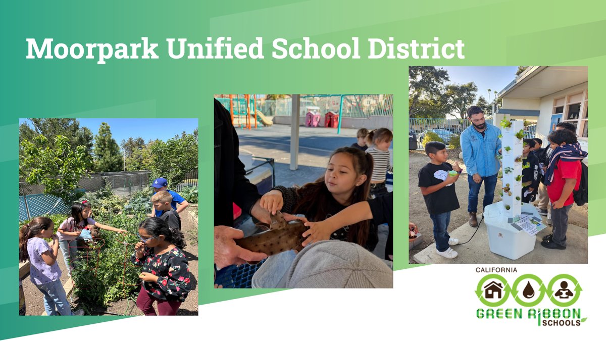 CA Green Ribbon (@cagreenribbon) on Twitter photo #CAGreenRibbon Schools Silver Award Honoree, <a href="/MoorparkUnified/">Moorpark Unified</a> leads in sustainability as the first in its county to operate electric buses. Through campus greening and hands-on science projects like wildlife surveys, students learn state-standard-aligned environmental stewardship #CAGreenRibbon Schools Silver Award Honoree, <a href="/MoorparkUnified/">Moorpark Unified</a> leads in sustainability as the first in its county to operate electric buses. Through campus greening and hands-on science projects like wildlife surveys, students learn state-standard-aligned environmental stewardship