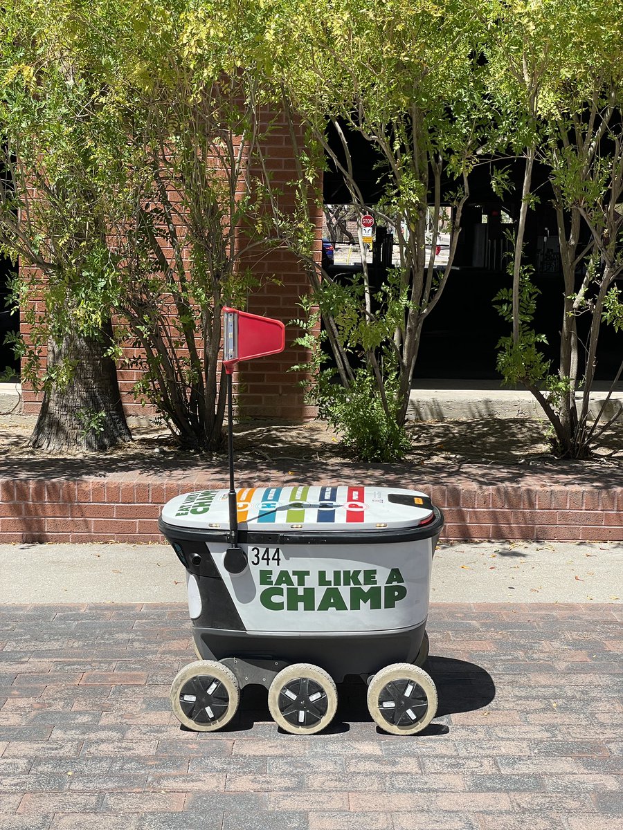 I thought the future would be cooler, not a literal cooler, covered in ads, cutting me off on my bike and taking up all the room on the sidewalk.