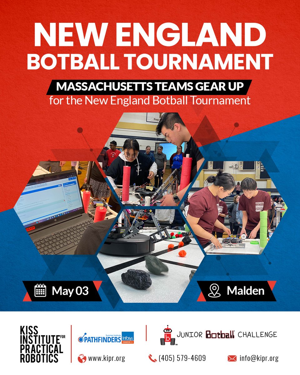 The New England Botball Tournament brings together some of the brightest young minds in Massachusetts for a full day of robotics, problem-solving, and teamwork. 

Learn more about Botball's impact and how robotics is shaping tomorrow's leaders at kipr.org.