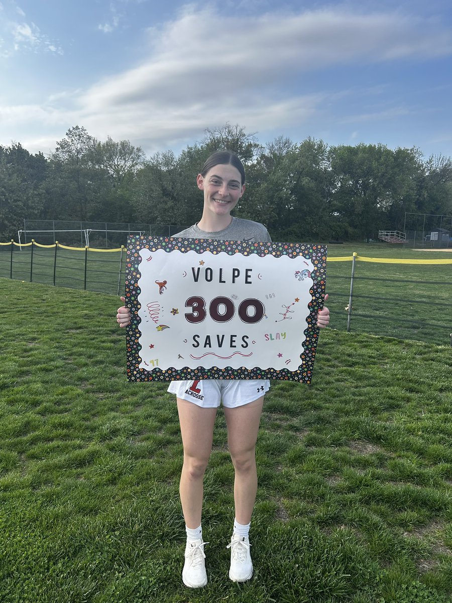 Congratulations to Alexa Volpe on earning her 300th career save today!
