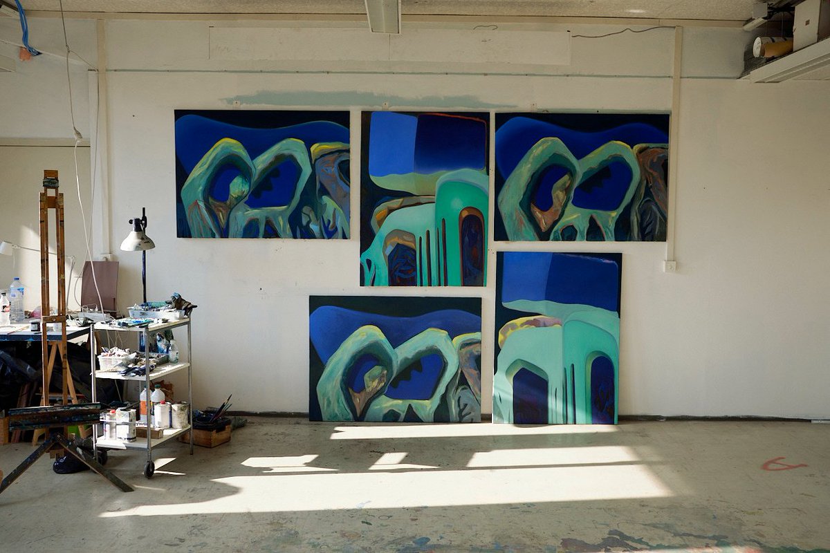 So proud to own these beautiful paintings (well, 2 of them!) by the incredible Patrice de Santa Colima. Check out his work, follow him, support his art at de-santa-coloma.com/fr #art #beauty #inspiration