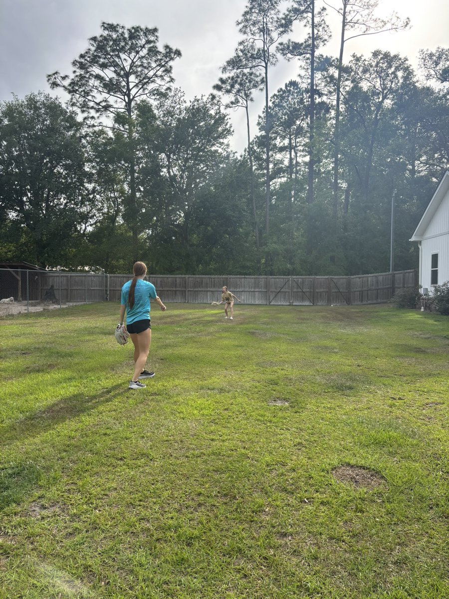 First year of middle school tryouts for Aubrey and High school practice for me all starts next week! Very excited to see what next week brings us!