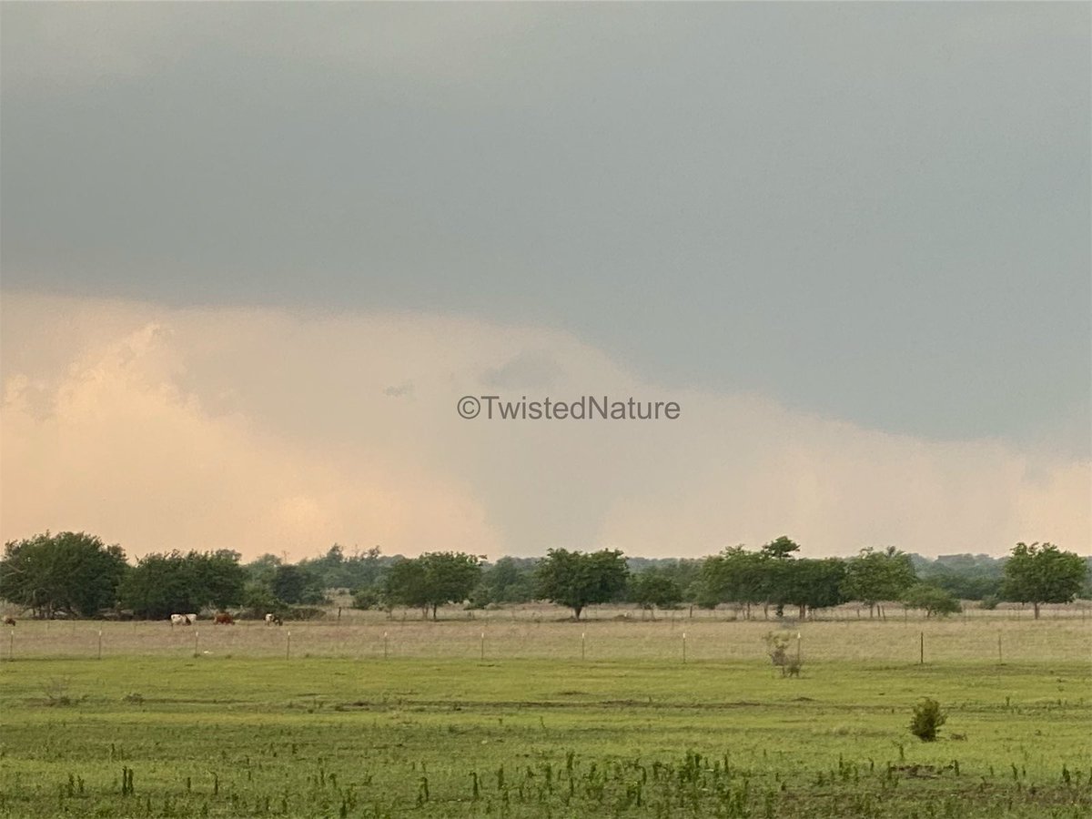 _TwistedNature's tweet image. 4:42 PM CDT. Had a very nice cone tornado. Has roped out since! Photo taken near Florence, TX. #txwx