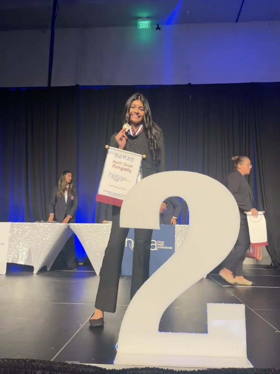 Cypress Woods CTE (@cywoodscte) on Twitter photo Congratulations to <a href="/CyWoods212/">Cypress Woods HS</a> Freshman, Hasini Pillai, for placing 2nd 🥈 in Health Career Photography at the HOSA State Contest! Congratulations to <a href="/CyWoods212/">Cypress Woods HS</a> Freshman, Hasini Pillai, for placing 2nd 🥈 in Health Career Photography at the HOSA State Contest!