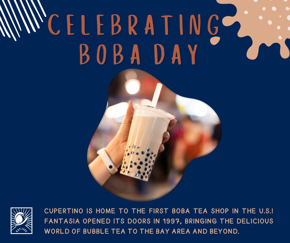 How did you celebrate yesterday? If you're still craving something sweet, explore Cupertino’s best bubble tea spots and discover a new favorite!
👉 Find them all on our local business map: cupertino.gov/businessmap.
