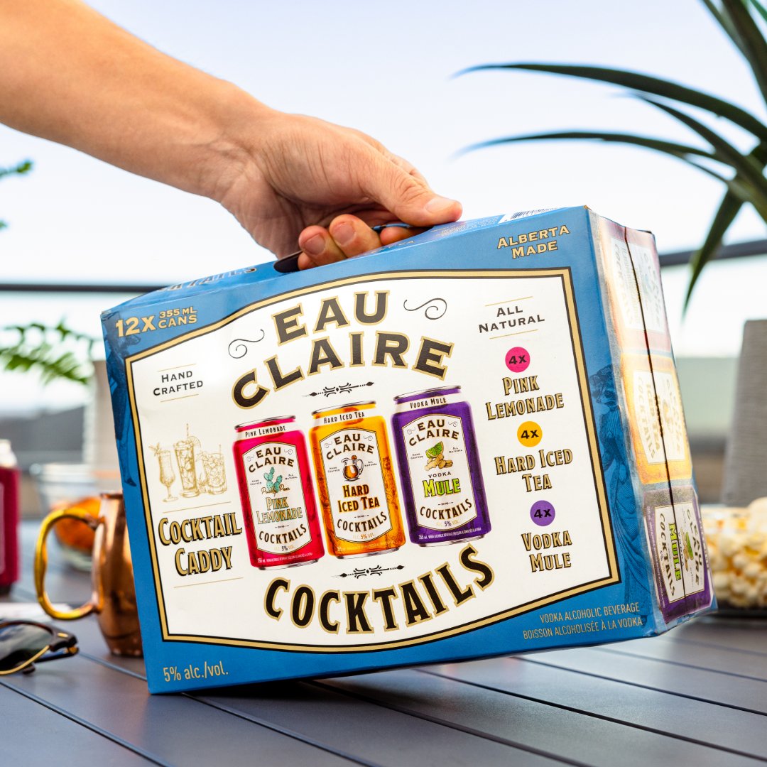 Get ready for a weekend of warm weather with the Eau Claire Cocktail Caddy! 🌤️ 

Pick up yours today from the Crossroads Market, both Calgary Farmers' Market locations, and other fine retailers!