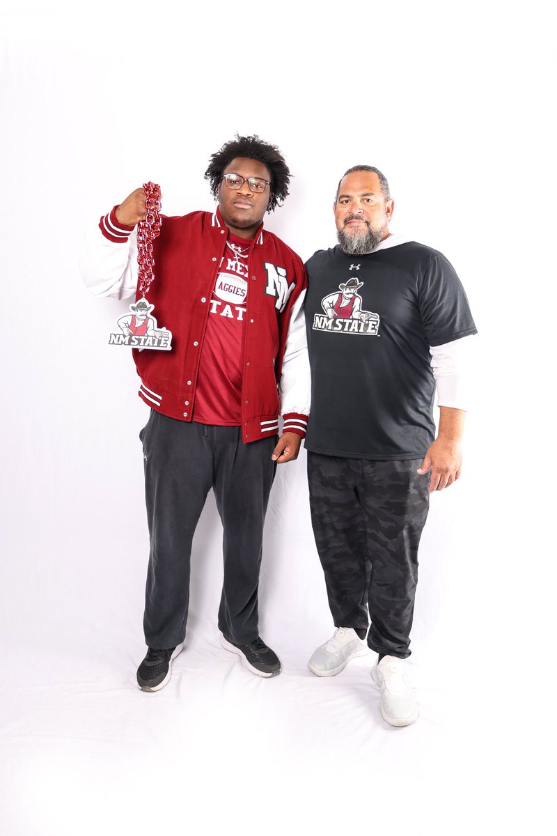 Had a great visit this week at <a href="/NMStateFootball/">New Mexico State Football</a> ‼️
