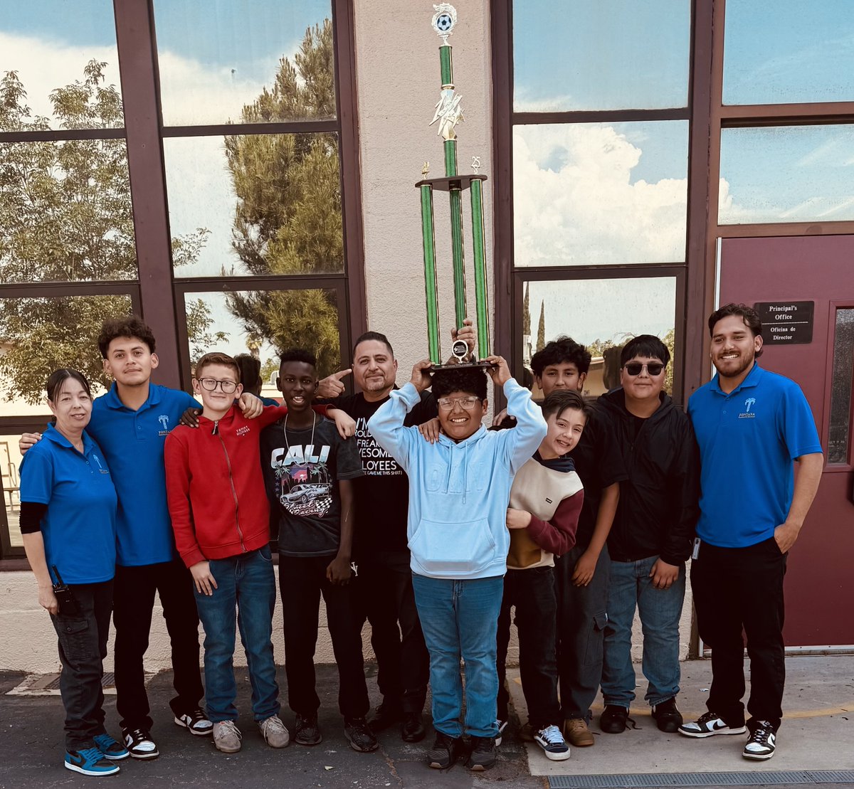 Fontana Middle School Trojans, can’t stop stacking W’s! Trojans take 1st in SB County STEAM Robotics COPA competition!