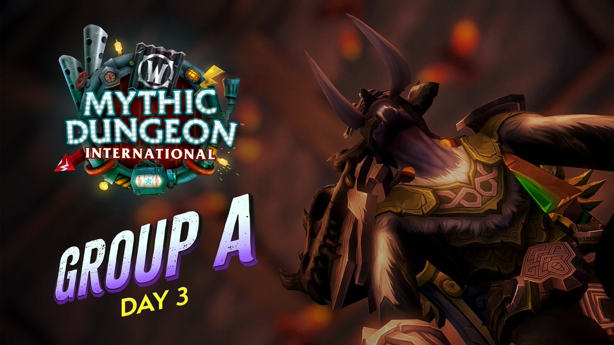 The keystones are high, but the stakes are even higher! Catch the action live to find out which two teams from Group A will make it to the Global Finals. 👀

🟣Twitch.tv/Warcraft
🔴YouTube.com/Warcraft