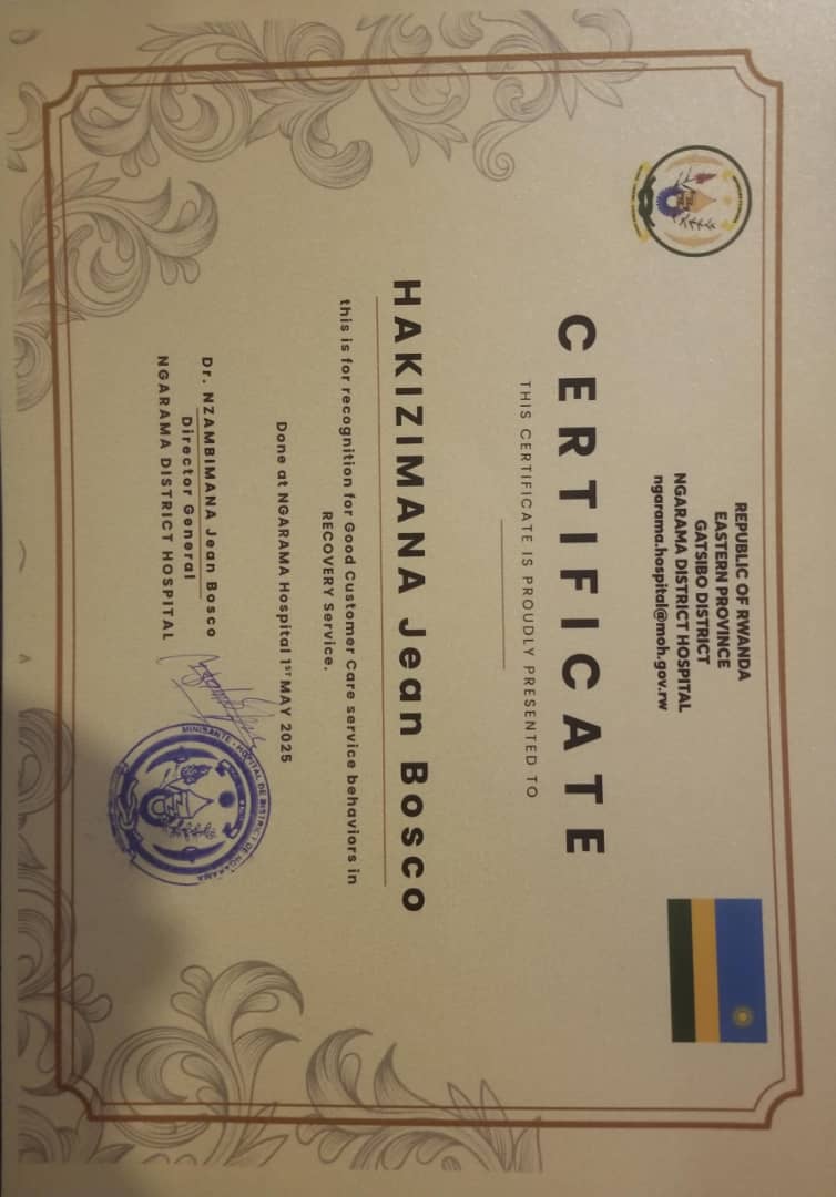NgaramaHospital's tweet photo. Muri ibi birori Kandi ubuyobozi bw'ibitaro bwongeye gushimira abakozi babaye indashyikirwa muri buri servise hanareberwa hamwe nibyakosorwa kugirango hakomeze hatangwe servise nziza kubagana ibitaro muri rusange
@GatsiboDistrict
@RBCRwanda
@Rwandahealth
@RwandaLabour https://t.co/WwFkbCIaN2