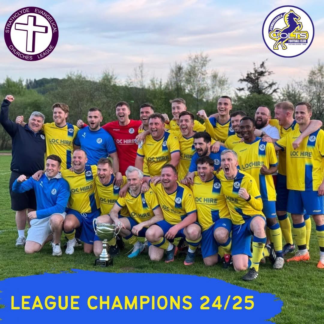 Stewart McKenzie (@stewartmck) on Twitter photo Congratulations to Kevin and the team who won the Strathclyde Evangelical Churches League following last nights 5-2 win in their final match.
A big thinks to our sponsors <a href="/Loc_hire/">LOC Hire Ltd</a> & <a href="/RJMSportsLtd/">RJM Sports Ltd</a> ๐๐ Congratulations to Kevin and the team who won the Strathclyde Evangelical Churches League following last nights 5-2 win in their final match.
A big thinks to our sponsors <a href="/Loc_hire/">LOC Hire Ltd</a> & <a href="/RJMSportsLtd/">RJM Sports Ltd</a> ๐๐