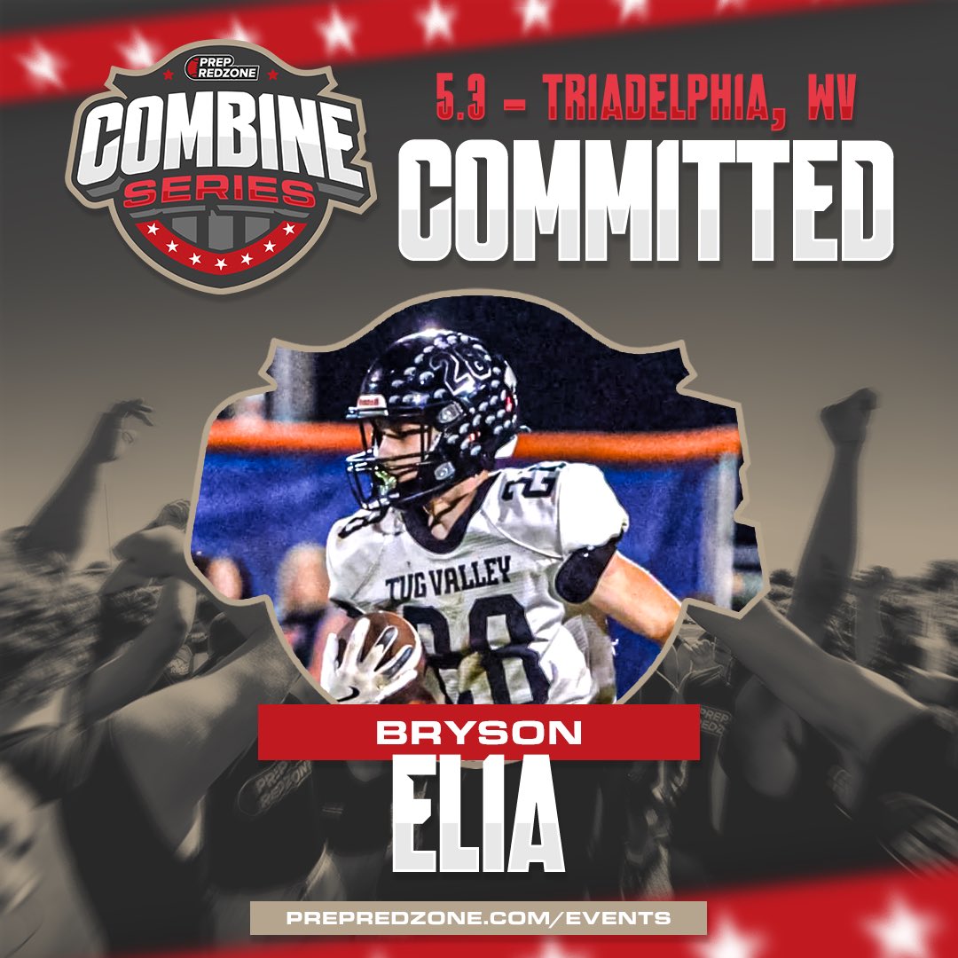 Prep Redzone West Virginia (@prepredzonewv) on Twitter photo 🔒 LOCKED IN!
Top 15 2026 ATH <a href="/brysonelia28/">Bryson Elia</a> is ready to compete at the Combine Series on May 3rd!
📍Highlands Sports Complex - Triadelphia, WV
College RSVP 🔗: events.prepredzone.com/college-rsvp?w…
#wvprepfb 🔒 LOCKED IN!
Top 15 2026 ATH <a href="/brysonelia28/">Bryson Elia</a> is ready to compete at the Combine Series on May 3rd!
📍Highlands Sports Complex - Triadelphia, WV
College RSVP 🔗: events.prepredzone.com/college-rsvp?w…
#wvprepfb