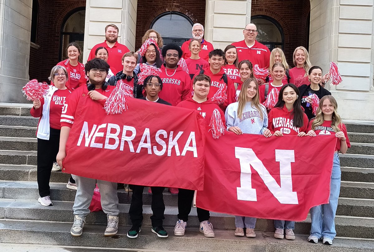 College Decision Day <a href="/OPSCentralHigh/">Central High School</a> Faculty and graduating seniors reppin’ their colors. <a href="/UNLAdmissions/">UNL Admissions</a> 
Over 40 seniors heading to Lincoln this fall!