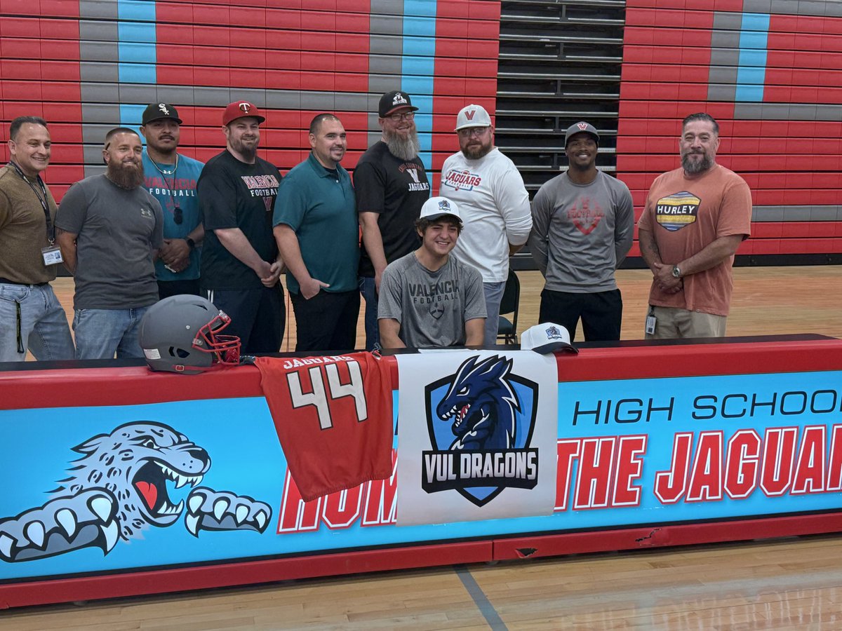 LLSchools (@ll_schools) on Twitter photo Congratulations to AG, a senior at Valencia High School…he signed today committing to play football at the Virginia University of Lynchburg! 👏👏🐆🐆🏈🏈 #llsrocks <a href="/VCNewsBulletin/">VC News-Bulletin</a> <a href="/DVEJaguars/">Desert View Jaguars</a> <a href="/AnnElementary/">Ann Parish Elementary@APEPrincipal</a> <a href="/LLS_SPSV/">LLS Special Services</a> <a href="/LLHSTigers/">Los Lunas High School</a> Congratulations to AG, a senior at Valencia High School…he signed today committing to play football at the Virginia University of Lynchburg! 👏👏🐆🐆🏈🏈 #llsrocks <a href="/VCNewsBulletin/">VC News-Bulletin</a> <a href="/DVEJaguars/">Desert View Jaguars</a> <a href="/AnnElementary/">Ann Parish Elementary@APEPrincipal</a> <a href="/LLS_SPSV/">LLS Special Services</a> <a href="/LLHSTigers/">Los Lunas High School</a>