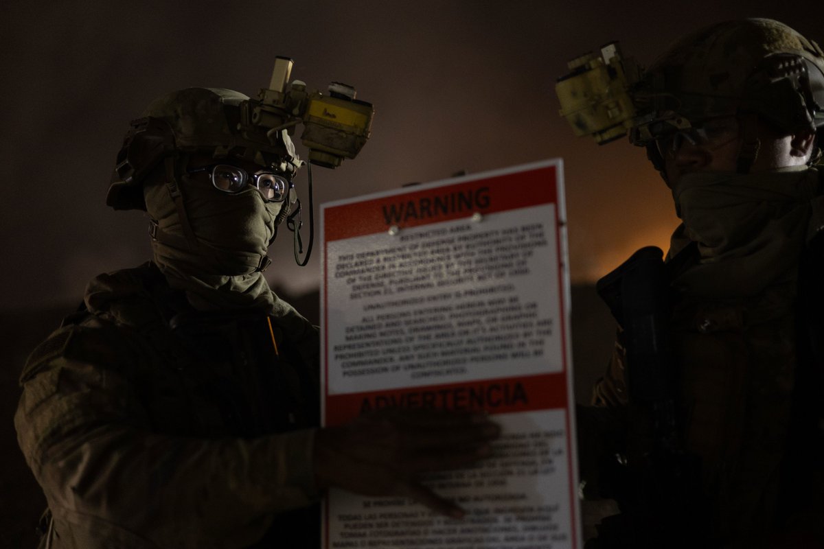 U.S. Northern Command (@usnortherncmd) on Twitter photo News: Another National Defense Area established in TX. El Paso NDA is now part of Ft. Bliss. <a href="/JointTFSB/">Joint Task Force Southern Border</a> troops under #USNORTHCOM will operate with the same authorities & tasks as those in the NM NDA. LINK: dvidshub.net/r/z63sax News: Another National Defense Area established in TX. El Paso NDA is now part of Ft. Bliss. <a href="/JointTFSB/">Joint Task Force Southern Border</a> troops under #USNORTHCOM will operate with the same authorities & tasks as those in the NM NDA. LINK: dvidshub.net/r/z63sax