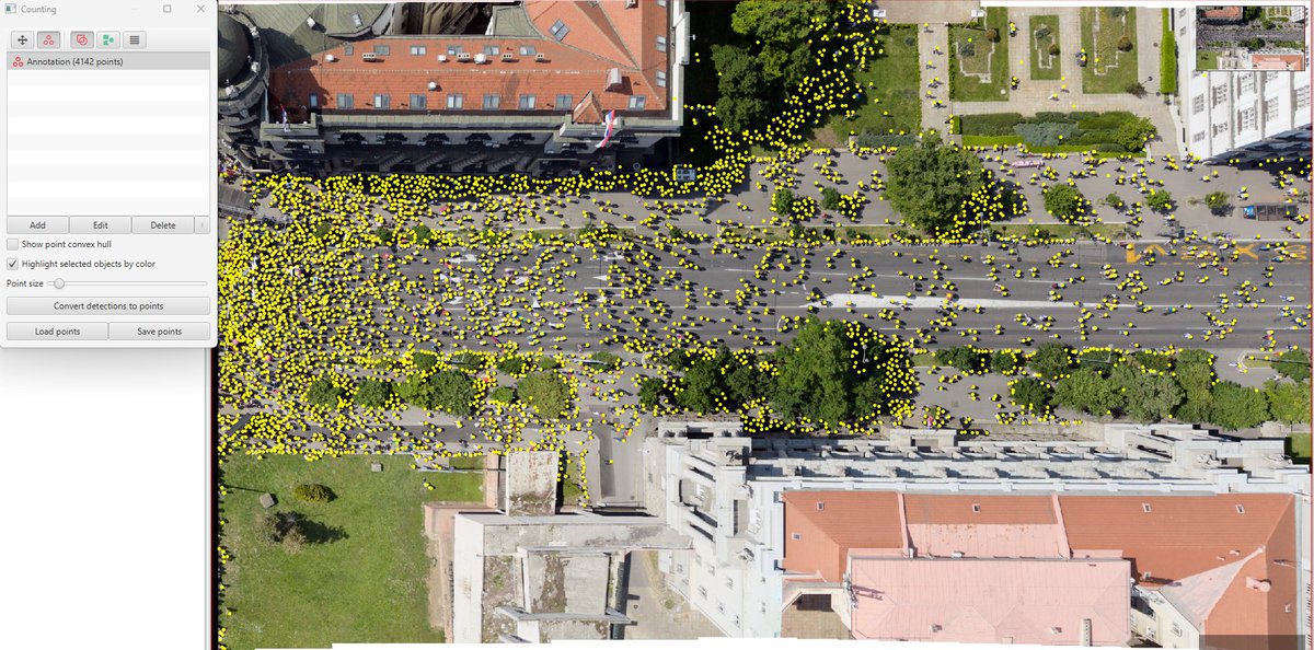 Protest ispred Vlade Republike Srbije, 1. maj 2025, 14:50   
Ulica Kneza Miloša prema Admirala Geprata.