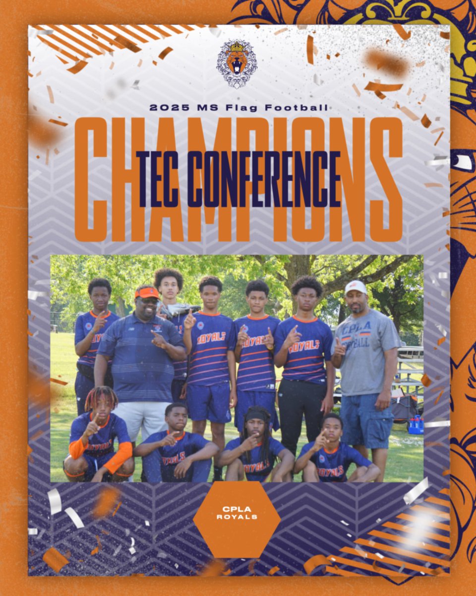 Congrats Middle School Flag Football! 
Conference Champions!
#undefeated