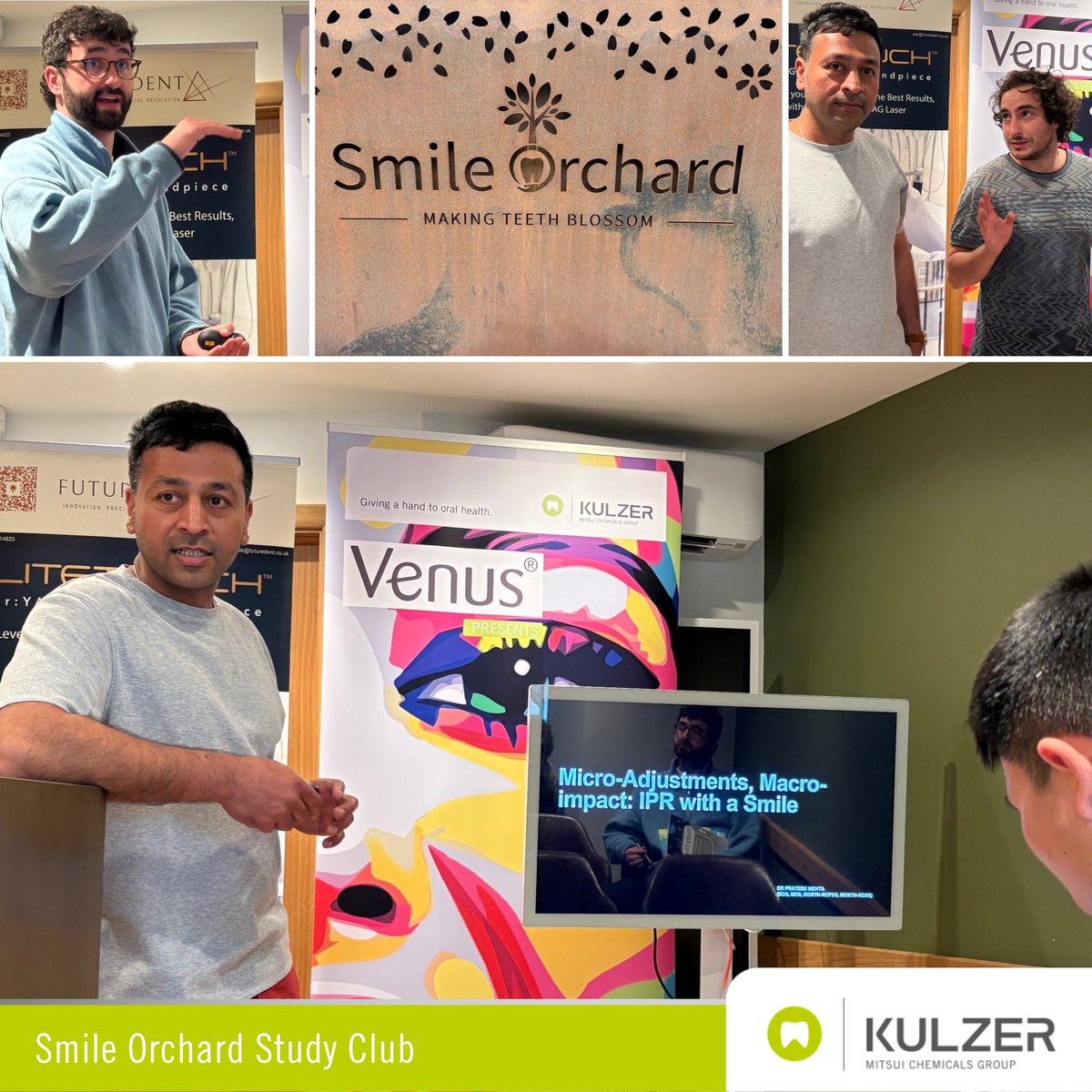 kulzerphil's tweet image. A fantastic evening at the Smile Orchard Study Club 

#Kulzer