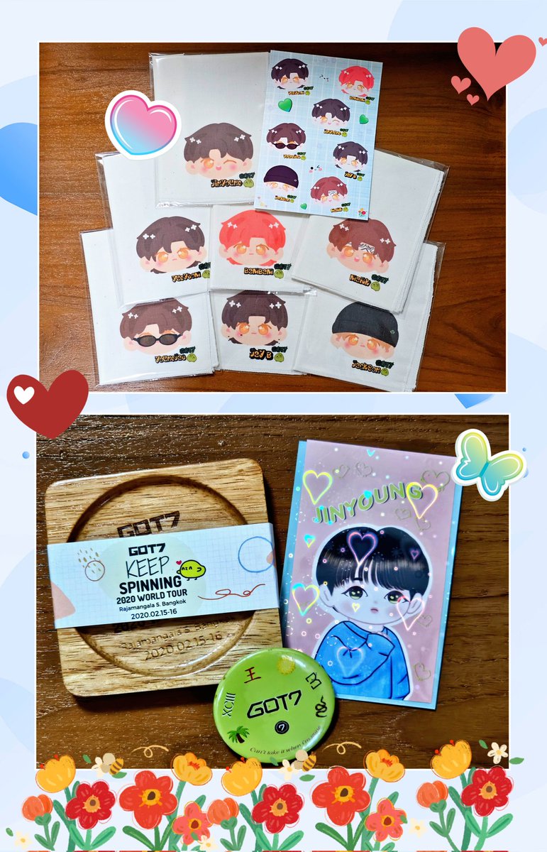 TorThunG's tweet photo. Pls...RT
 Give Away,,,ﾟ.+:｡∩(・ω・)∩ﾟ.+:｡

สำหรับวันที่ 2 และ 3 พ.ค. นะ
มารับกันน๊าาาทุกคนนนน 

เราได้นำ กอว.ของรอบก่อนมาเเจกด้วย อยากให้ทุกคนมารับกันนะคะ

และในส่วนของรอบนี้เป็น ผ้าเช็ดหน้า คนละ 1 ผืนต่อ 1 เมมเบอร์

💚💚💚🏠💚💚💚
#GOT7_NESTFESTinBKK 
#GOT7 https://t.co/xcfmoSOKge