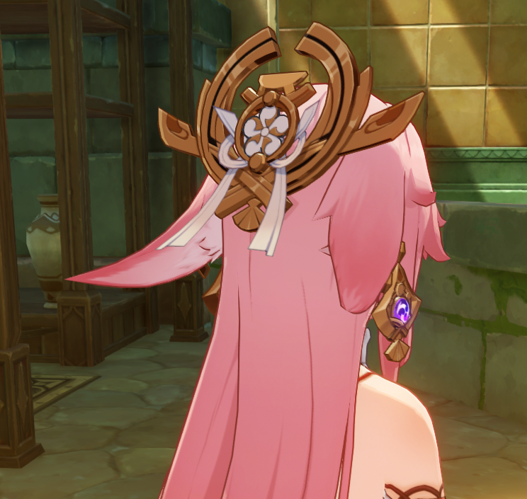 brokuroos's tweet photo. im so hungry i could eat yae miko ears https://t.co/eplsWqZtGk