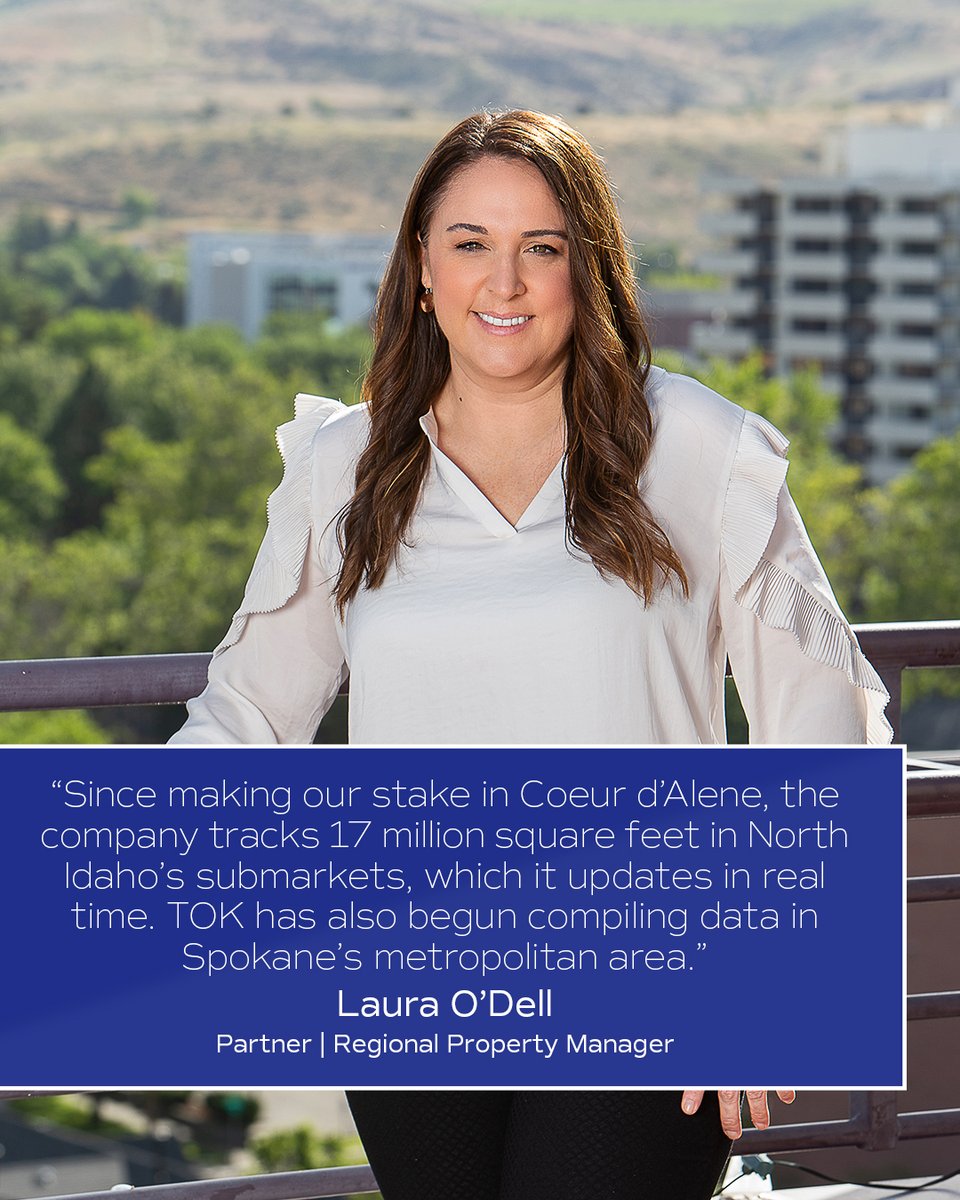 tokcre's tweet photo. Spokane, we’ve arrived! 🌟

Our growth was recently spotlighted by the Spokane Journal of Business, and we couldn’t be more excited to bring our proven sales, leasing, and management expertise to a market on the rise.

Article🔗: https://t.co/qqq7fEN3gP

#itsTOK #CRE #Spokane https://t.co/QCvCDRZmAl