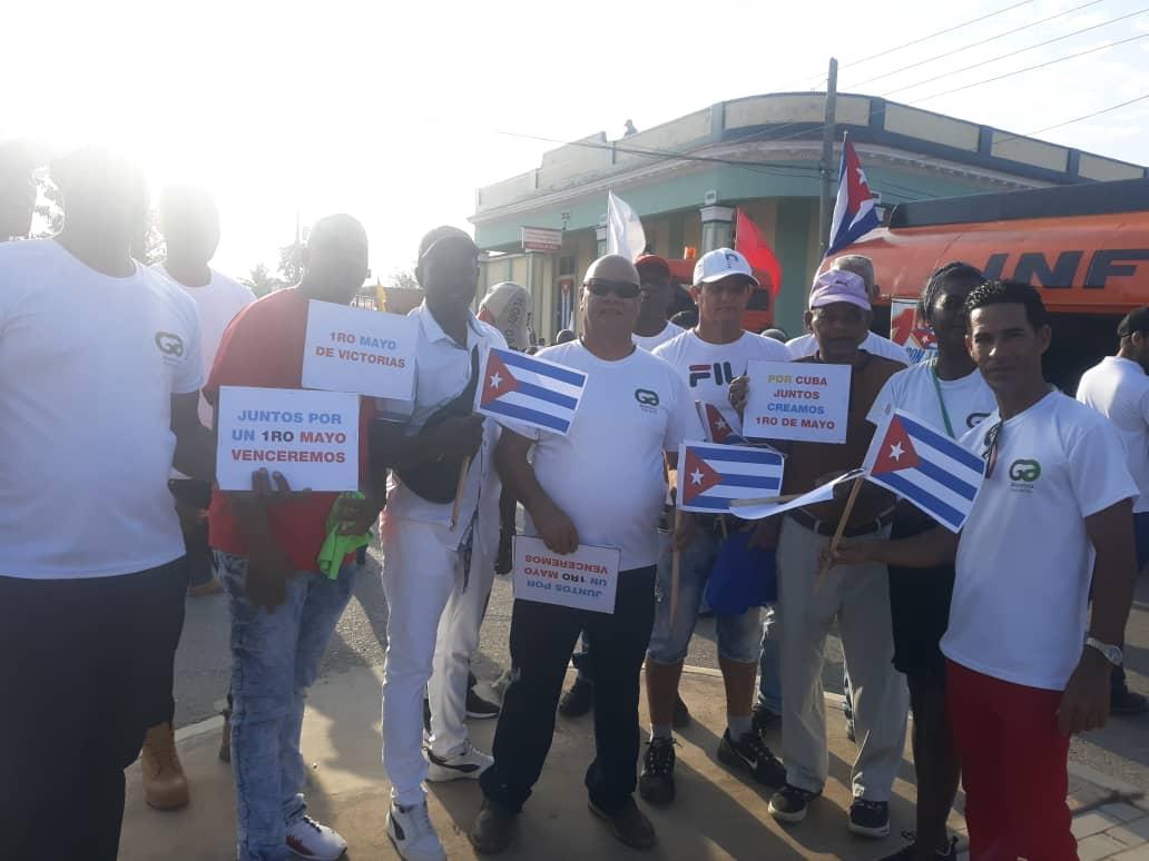#EMPAPRenVanguardia Ellos son la representación de nuestros héroes del trabajo
La EMPA en Pinar del Río reafirma su compromiso con la Patria.
#FidelPorSiempre
#PorCubaJuntosCreamos
#1Mayo