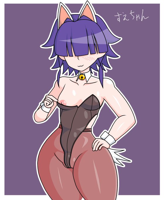 ななし虫さん(@NonameInsect)のオリキャラ、すえちゃんです(再掲) 