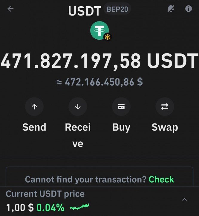 FlashUsdttt's tweet photo. @srpeters Flash Usdt Get It In Minutes To Your Trust Wallet Or Metamask Wallet It Imitates Original Real Usdt And You Can Deposit It To Betting Sites And Play Games.............
👇👇👇👇👇👇👇
https://t.co/KvttVFgtDK

After the transfer, it will remain in your account for 180 days and then https://t.co/lknkuERdHH