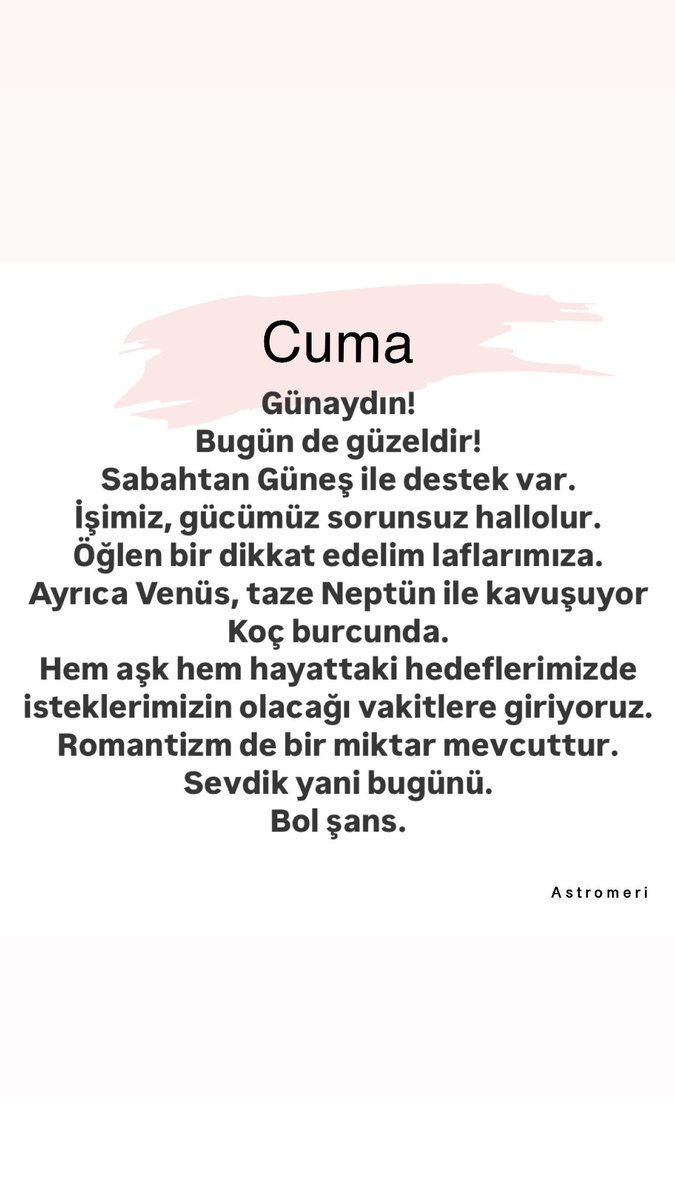 Astromerii's tweet photo. #cuma #astroloji #astromeri #gunaydin #venusneptun #mericsuzer #2mayis https://t.co/K3Z37VnxB3