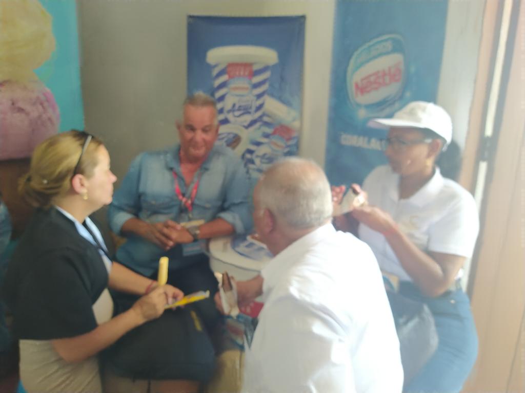 📸 Momentos de #FITCuba2025 🇨🇺.

Coralac S.A. Helados Nestlé ✅ en la segunda jornada de la Feria ‼️

#heladoslineaazul #CoralsaCuba #FITCuba2025 #turismocubano 
❤️