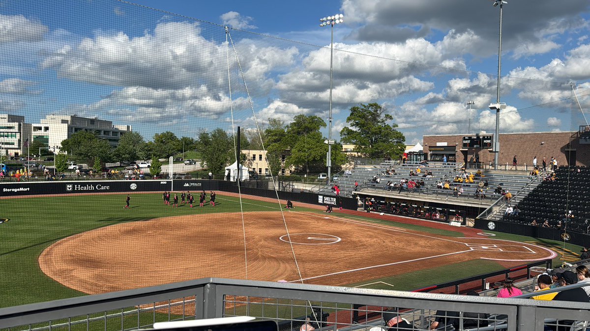 Thomas Campbell (@t_campbell5) on Twitter photo Just under 30 minutes until first pitch here at Mizzou Softball Stadium between Mizzou and 24. ranked Georgia. <a href="/BenHermes11/">Ben Hermes</a> and I will have the call on the internet stream at KCOU.fm Just under 30 minutes until first pitch here at Mizzou Softball Stadium between Mizzou and 24. ranked Georgia. <a href="/BenHermes11/">Ben Hermes</a> and I will have the call on the internet stream at KCOU.fm