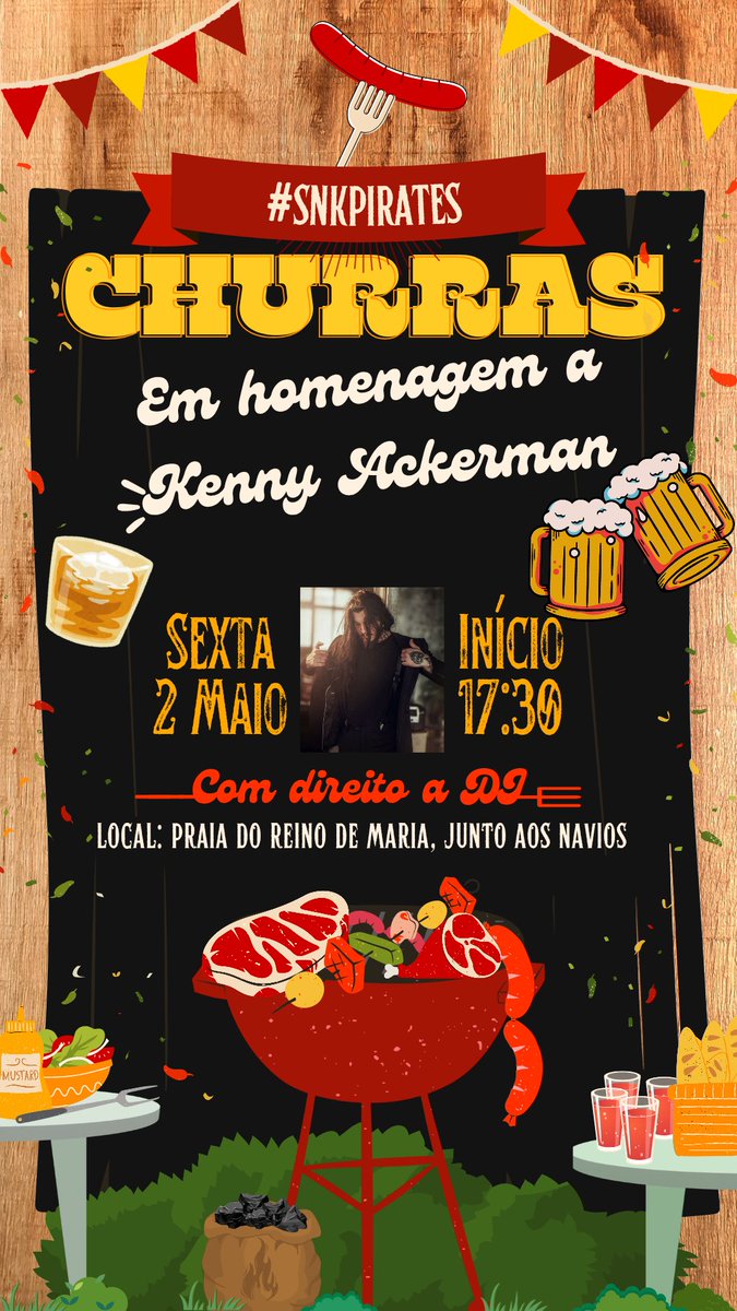 SNKUNIRP's tweet photo. Kenny Ackerman, conhecido por "Kenny, o Estripador", infelizmente veio a óbito na passada segunda-feira (21/04), segundo o jornal Pombo Correio. Os mais próximos de Kenny, pediram autorização à Família Real de Maria para realizar uma festa - um churrasco - em sua homenagem. https://t.co/cK7eo1Dp0g