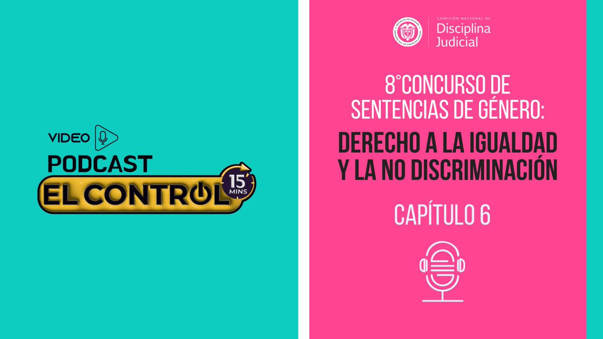 Comisión Nacional de Disciplina Judicial (@cndj_col) on Twitter photo #ElControl | Especial de #1deMayo con la Comisión de Género de la #RamaJudicial. Mañana se abren las inscripciones para el Concurso de Sentencias que reconozcan la igualdad y castiguen la discriminación. De esto y mucho más hablamos con <a href="/MagdaWills/">Magda Victoria Acosta</a>.
youtu.be/bsPT2Q3dWPw?fe… #ElControl | Especial de #1deMayo con la Comisión de Género de la #RamaJudicial. Mañana se abren las inscripciones para el Concurso de Sentencias que reconozcan la igualdad y castiguen la discriminación. De esto y mucho más hablamos con <a href="/MagdaWills/">Magda Victoria Acosta</a>.
youtu.be/bsPT2Q3dWPw?fe…