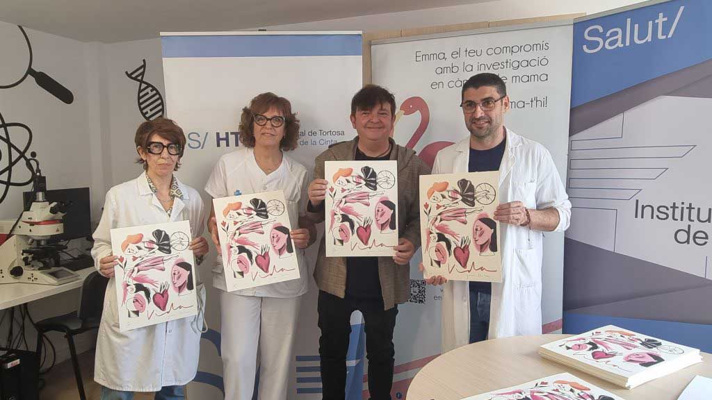 Setmanari L'Ebre (@setmanariebre) on Twitter photo 🦩 Ignasi Blanch col·labora amb el Projecte Emma amb una làmina solidària per recaptar fons per a la investigació en càncer de mama
📷 LA NOTÍCIA: setmanarilebre.cat/ignasi-blanch-…
<a href="/IgnasiBlanch1/">Ignasi Blanch</a> <a href="/AjRoquetes/">Ajuntament Roquetes</a> <a href="/IMaigi/">Iᐯᗩᑎ GᗩᖇᑕIᗩ ᗰᗩIGí 🎗</a> <a href="/LligaCancerTGN/">Lliga Contra el Càncer Tarragona i Terres Ebre</a> <a href="/ProjecteEmma/">ProjecteEMMA</a> @RamonBelSerrat <a href="/DoctorFerran/">Fundació Doctor Ferran</a> @hvcint ... 🦩 Ignasi Blanch col·labora amb el Projecte Emma amb una làmina solidària per recaptar fons per a la investigació en càncer de mama
📷 LA NOTÍCIA: setmanarilebre.cat/ignasi-blanch-…
<a href="/IgnasiBlanch1/">Ignasi Blanch</a> <a href="/AjRoquetes/">Ajuntament Roquetes</a> <a href="/IMaigi/">Iᐯᗩᑎ GᗩᖇᑕIᗩ ᗰᗩIGí 🎗</a> <a href="/LligaCancerTGN/">Lliga Contra el Càncer Tarragona i Terres Ebre</a> <a href="/ProjecteEmma/">ProjecteEMMA</a> @RamonBelSerrat <a href="/DoctorFerran/">Fundació Doctor Ferran</a> @hvcint ...
