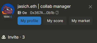 Who still needs a <a href="/ethos_network/">Ethos</a> invite?

Priority given first to Conn3ctoors in <a href="/CONN3CTIVITY_/">CONN3CTIVITY</a>  as always!