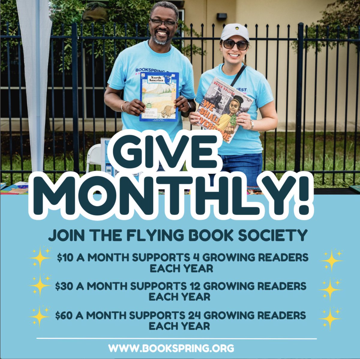 Zelus Hicks (@zelus_hicks) on Twitter photo Make a difference in a child’s life—volunteer with us today! Sign up here: bit.ly/3WmOOkX
<a href="/bookspringatx/">BookSpring</a> @texasonefund Make a difference in a child’s life—volunteer with us today! Sign up here: bit.ly/3WmOOkX
<a href="/bookspringatx/">BookSpring</a> @texasonefund