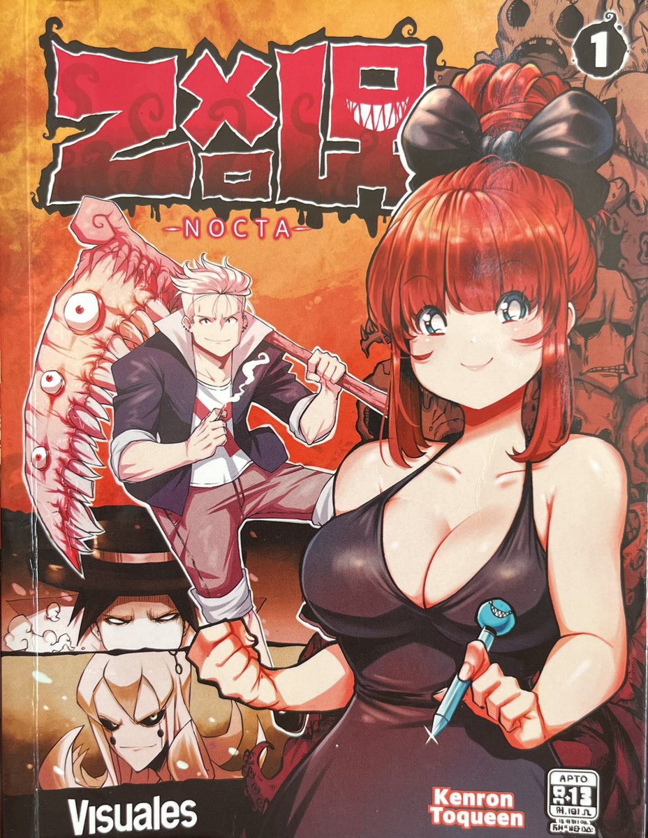 willzkott's tweet image. Participando en el concurso de manga inspirado por Nocta de Kenron Toqueen. Su obra me impulsó a perseguir este sueño y crear mi propio camino. Gracias por encender esa chispa y espero ganar porque el libro de él me llegó gratis y dedicadoxd #ultimatefanart #mangalatino #nocta