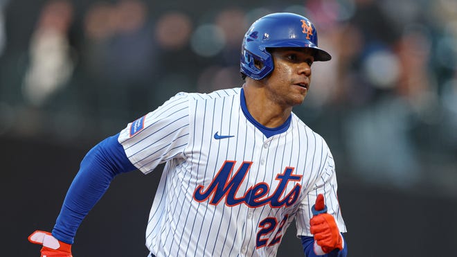 Juan Soto en su carrera en el mes de Mayo:

➡️ 139 juegos
➡️ 147 H
➡️ 81 R
➡️ 25 HRs 
➡️ 35 2B
➡️ 80 RBI
➡️ .298/.411/.534

Hoy inicio el mes de Mayo con 2HRs ‼️

#MLB #JuanSoto