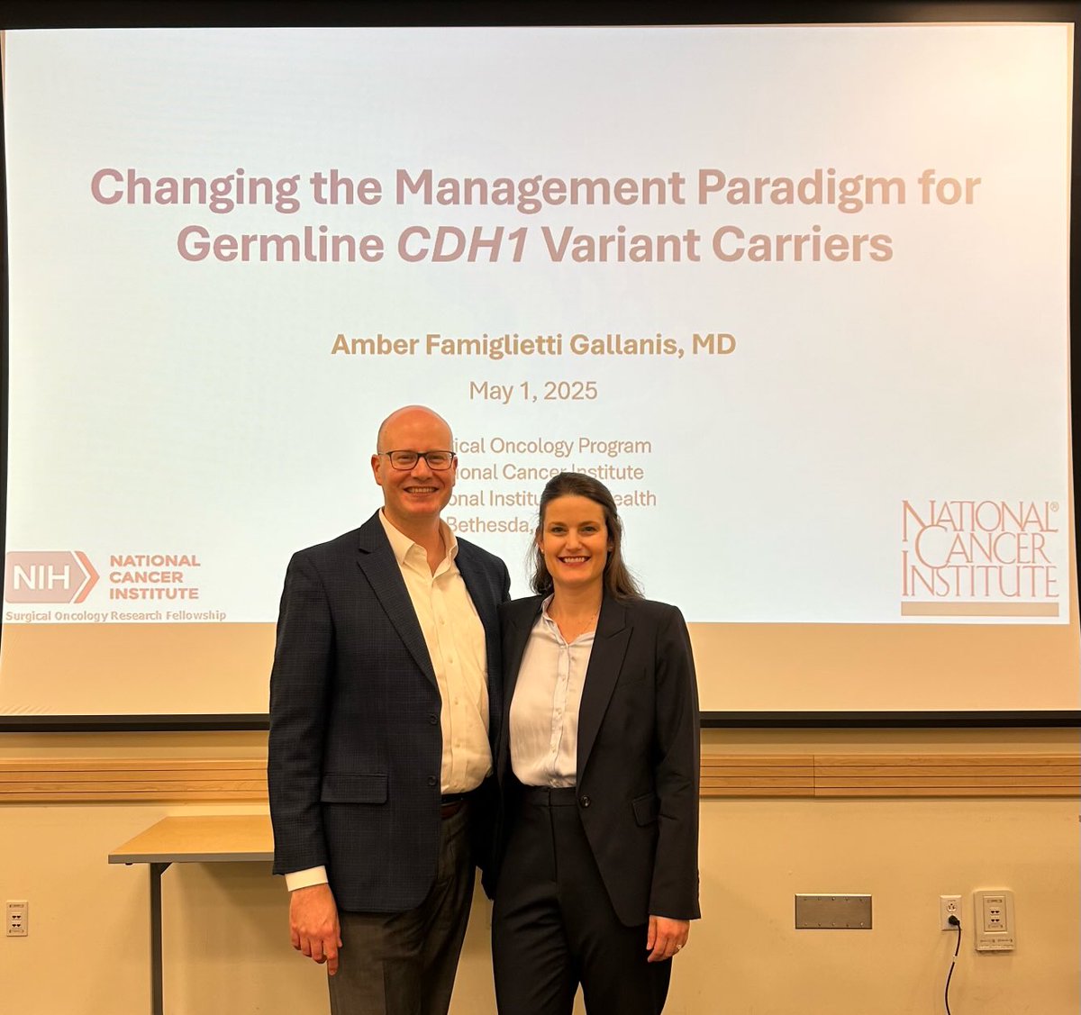 Jeremy L. Davis MD, FACS (@jeremyldavismd) on Twitter photo The end of the “Amber” era.
The culmination of 3 years working together…
It has been fun and I learned a lot from Dr. Gallanis.
She is going to be a leader in Surgical Oncology - so watch out!
<a href="/GUH_WHCSurgRes/">Georgetown-WHC General Surgery Residency</a> <a href="/SocSurgOnc/">Society of Surgical Oncology</a> <a href="/AmberFGallanis/">Amber Famiglietti Gallanis, MD</a> #CDH1 The end of the “Amber” era.
The culmination of 3 years working together…
It has been fun and I learned a lot from Dr. Gallanis.
She is going to be a leader in Surgical Oncology - so watch out!
<a href="/GUH_WHCSurgRes/">Georgetown-WHC General Surgery Residency</a> <a href="/SocSurgOnc/">Society of Surgical Oncology</a> <a href="/AmberFGallanis/">Amber Famiglietti Gallanis, MD</a> #CDH1