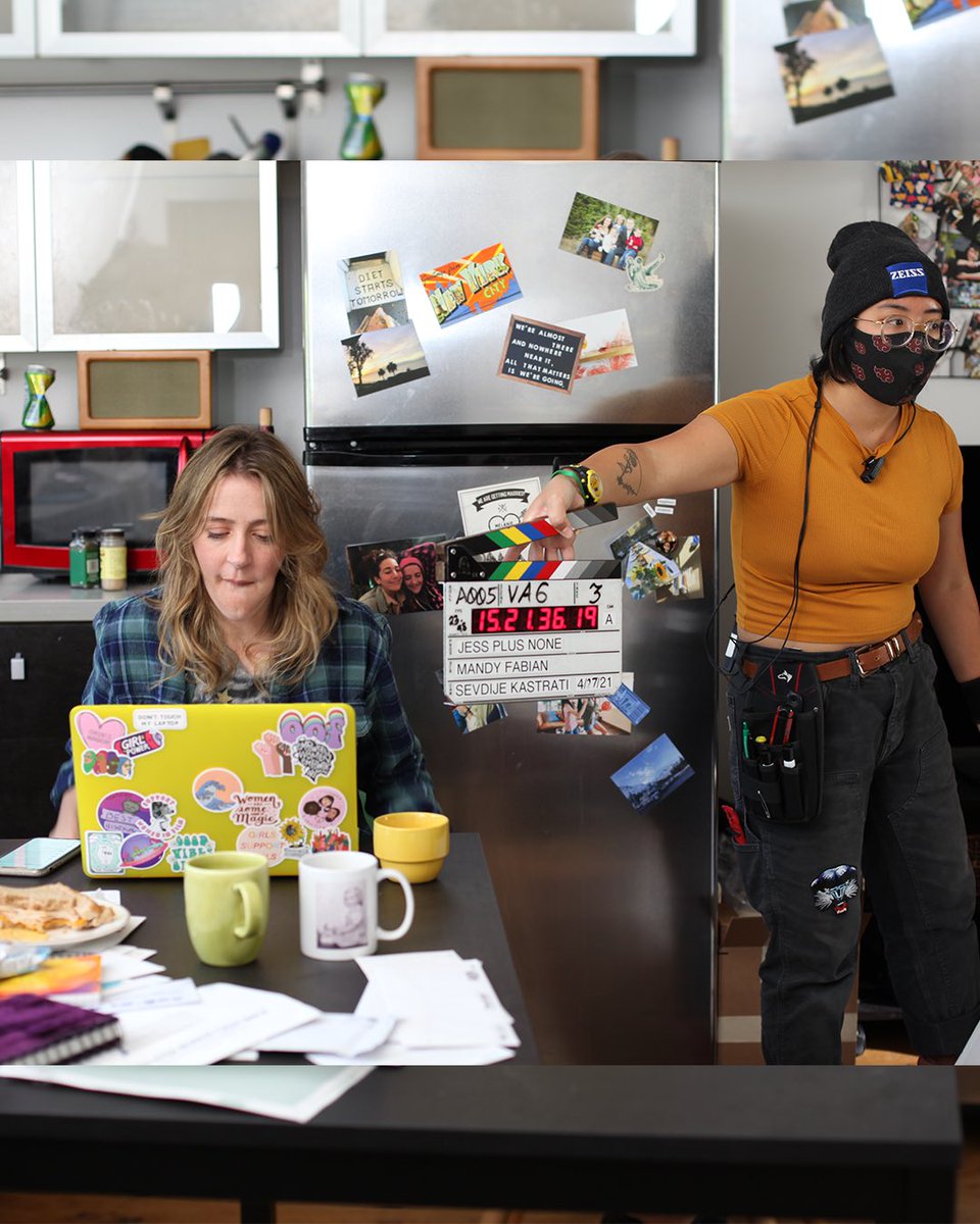 jessplusnone's tweet image. Check out some of our behind the scenes photos of our movie Jess Plus None! Now available on @AppleTV and @PrimeVideo