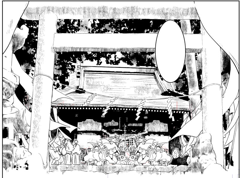 ほら見てごらん…描き込むのが楽しくなった人間の末路だよ…本当はもっと描き込みたいよ… 