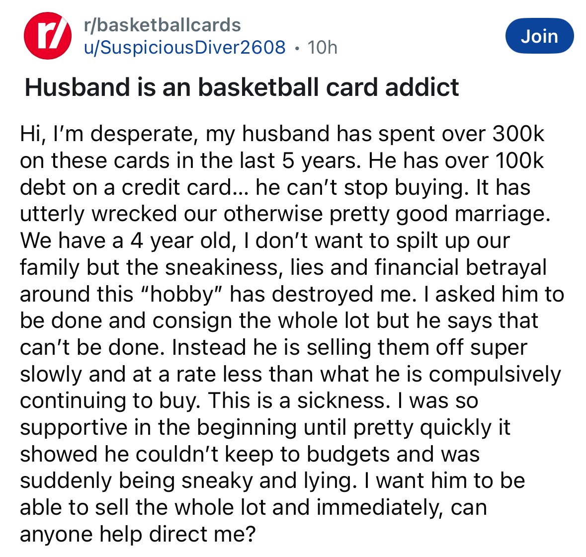 JunkWaxHero79's tweet image. More and more of these out there these days. 

Sad story.