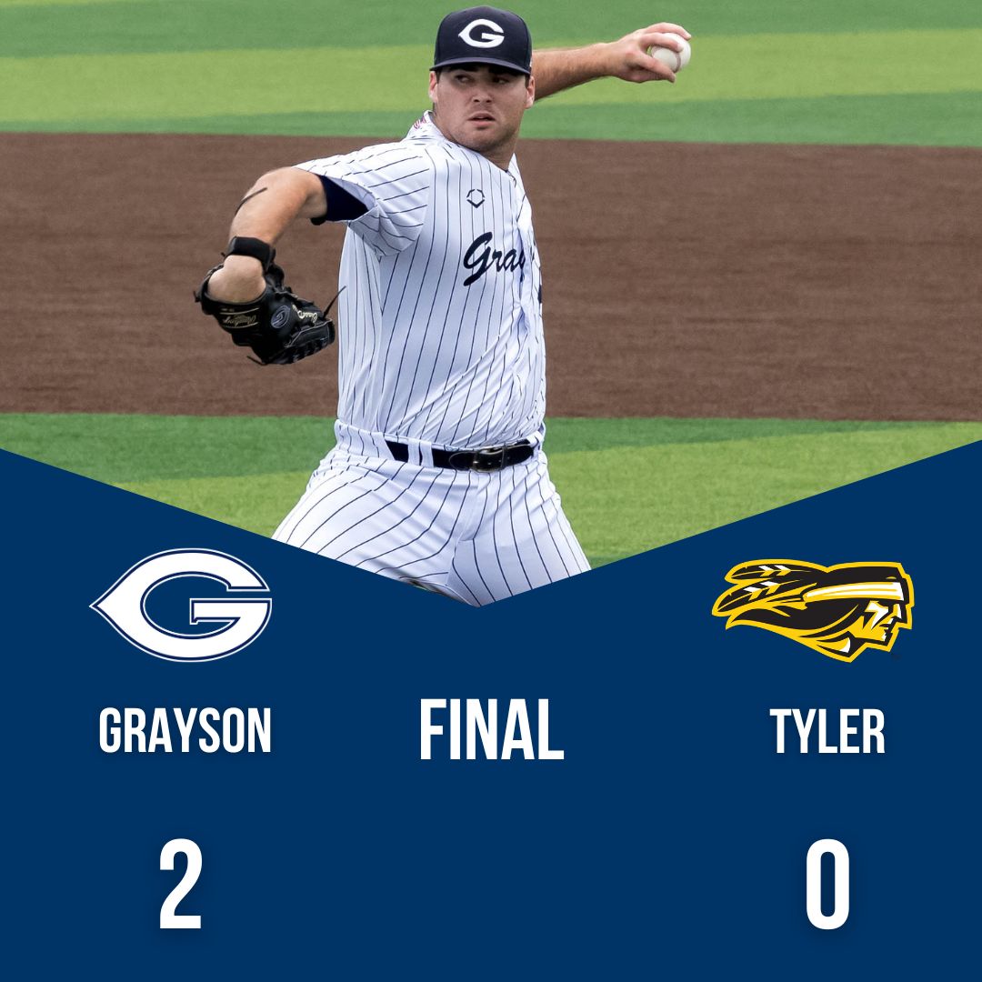 Eighth shutout of the year! #GWAY 

-Nik Sanders: 1-3, 2B, RBI
-Austin Godwin: 1-2, BB, RBI
-Brandon Creek: 1-2
-Boston Lee, JT Cienega, Sloan Barrett: 1 BB each
-Peyton Leon: 3 IP, 2 H, 2 K
-Chase Davis: 2 IP, 0 H, 5 K
-Coleman Allison: 2 IP, 1 H, 3 K