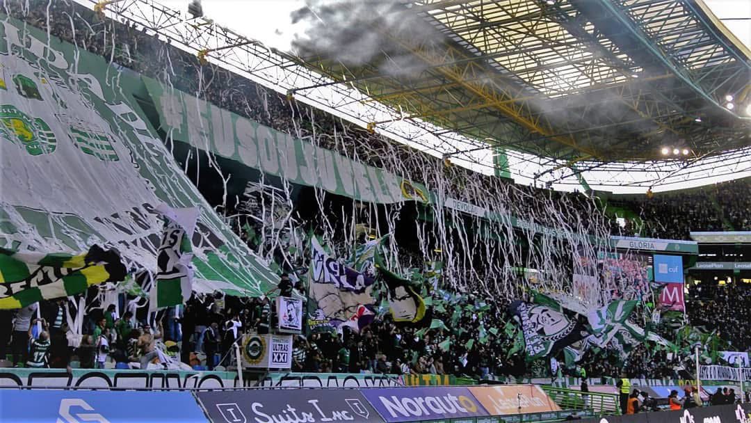 Sporting know a thing or two about tifos 🦁