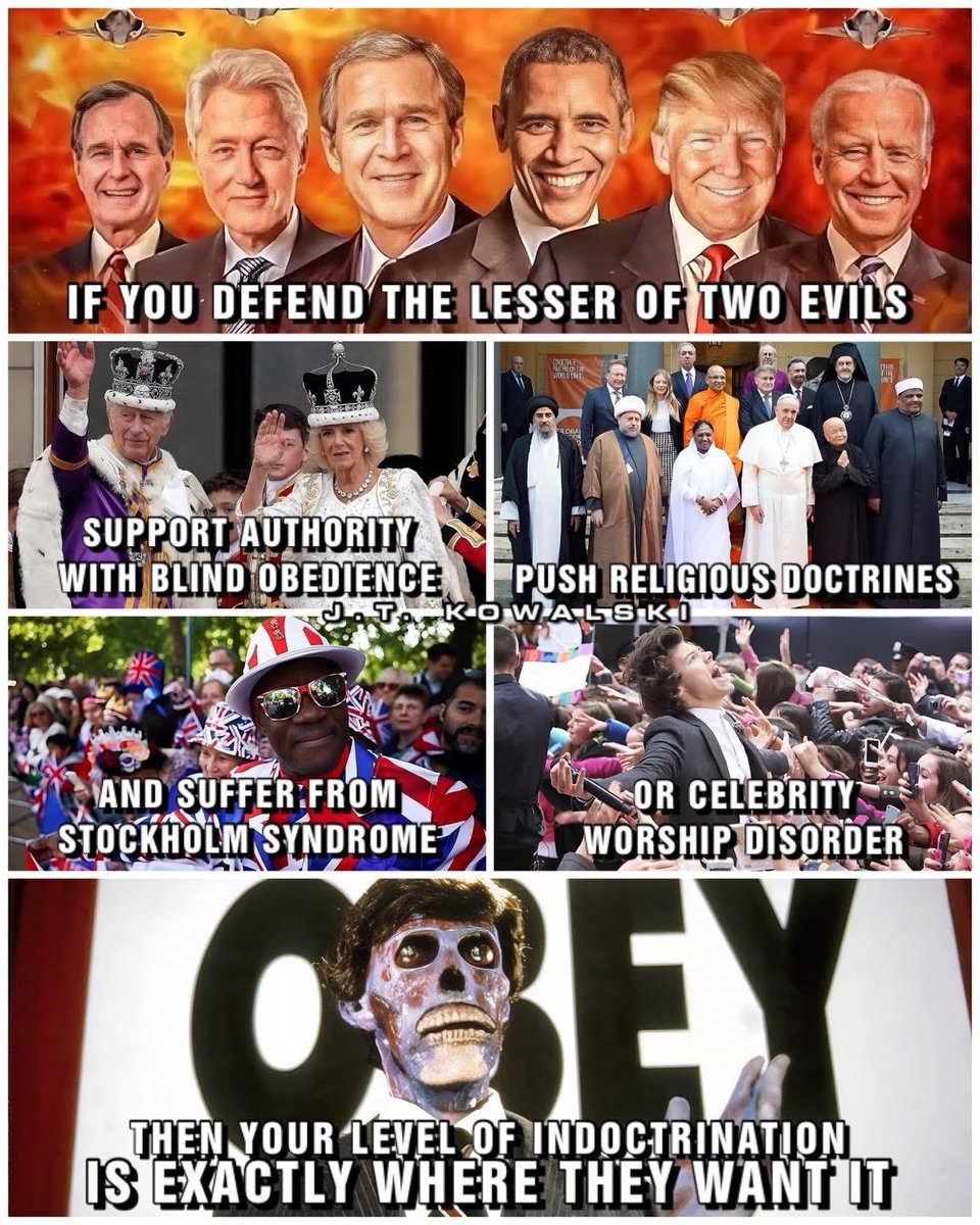 unfollowedworld's tweet image. Indoctrination complete