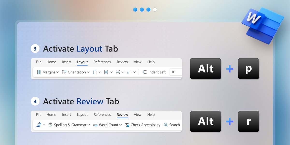 Microsoft365's tweet image. Cheat sheets? We love them—especially the shortcut kind! 😉🚀 What&apos;s your favorite #MicrosoftWord shortcut?