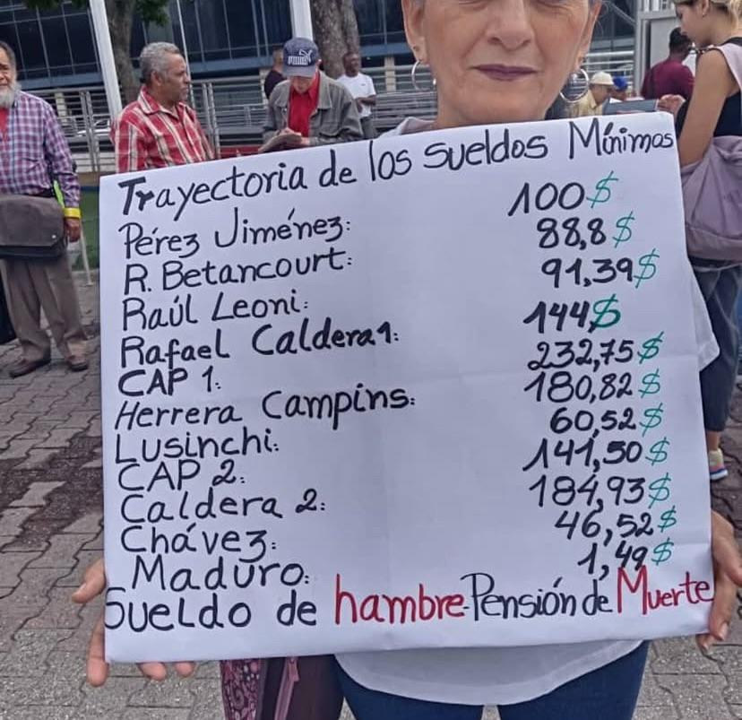 Antirrojo's tweet photo. ¿No entiendo?
Por qué si en el gobierno de CAP, el sueldo mínimo del venezolano era de $232,75 y lo tumbaron para que gobernara  Hugo Chávez y el sabañon de Sabaneta rebajó el sueldo mínimo a $46,52?  no lo tumbaron también y ahora Nicolás Maduro con $1.49 sigue en Miraflores?!🤔 https://t.co/hR3FBMMx2K