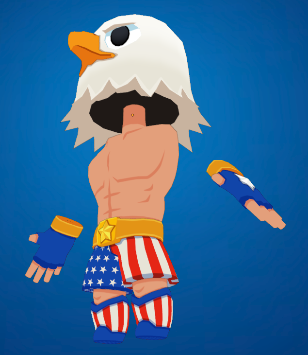 Character model i designed, modeled, and textured for a maybe upcoming game/ PoC im working on right now. 🦅🦅🦅
#blender #substancepainter