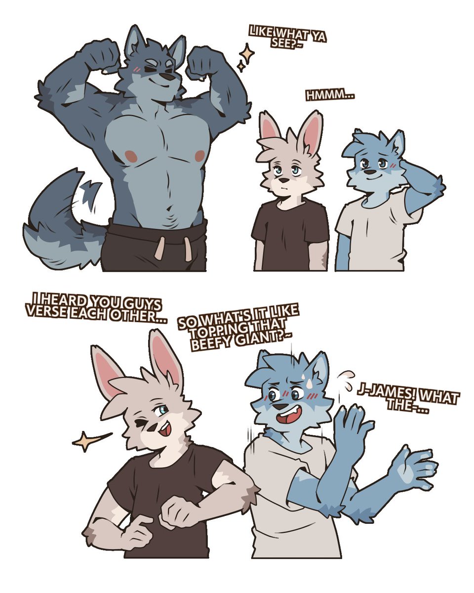 James just likes to know what it's like to top a big guy~